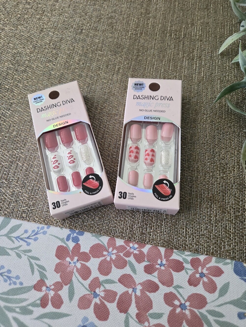 Dashing Diva Pink Magic Press-On Nails - 30 Pack, 2 Sets